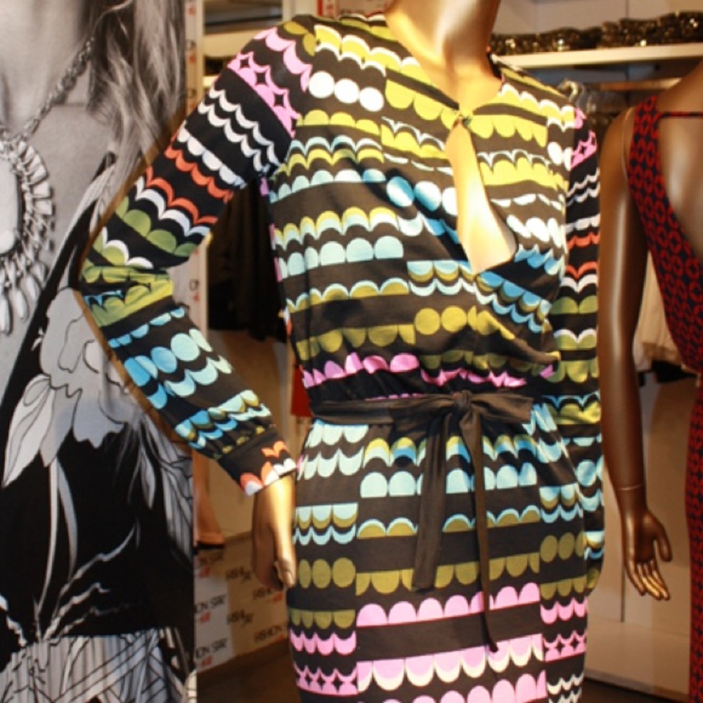 NWT H&M Geometric Maxi Dress - Sz. 2